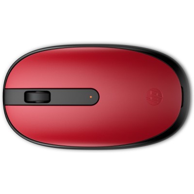 Ratón Inalámbrico por Bluetooth HP 240/ Hasta 1600 DPI/ Rojo