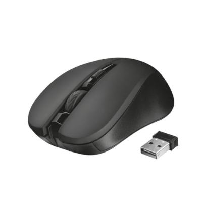 Mouse Trust Wireless Mydo Silent Black Alcance 10m Ambidiestro