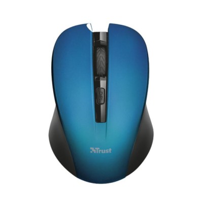 Mouse Trust Wireless Mydo Silent Blue Alcance 10m Ambidiestro