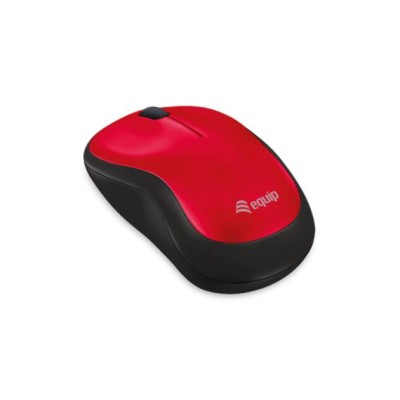 Mouse Equip Wireless Comfort Mouse 1200dpi Color Rojo