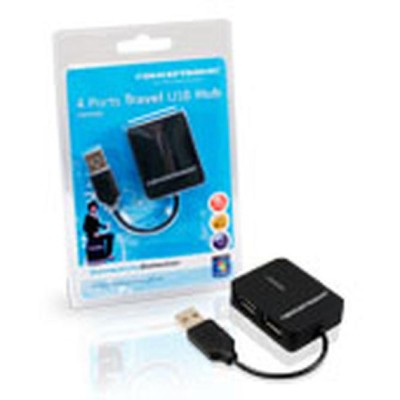 Hub Usb 2.0 Conceptronic C4pusb2_v3 A 4xusb-a 2.0 Mini Hub