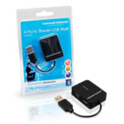 Hub Usb 2.0 Conceptronic C4pusb2_v3 A 4xusb-a 2.0 Mini Hub