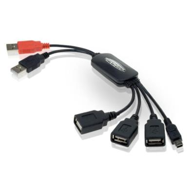 Hub Usb 2.0 Conceptronic 3 Puertos Usb + 1 Mini Usb Y Usb-a De