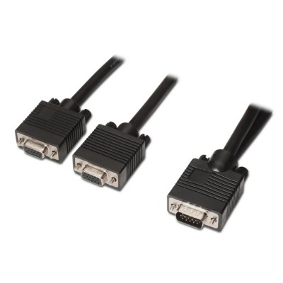 Cable Duplicador SVGA Aisens A113-0081/ VGA Macho - 2x VGA