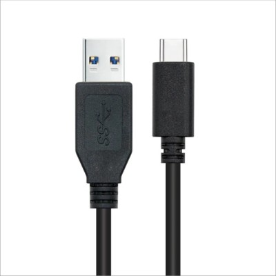 Cable USB 3.1 Tipo-C Nanocable 10.01.4000/ USB Tipo-C Macho -