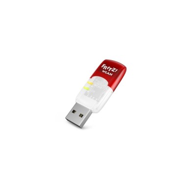 Fritz! wlan stick tarjeta red wifi ac430 usb