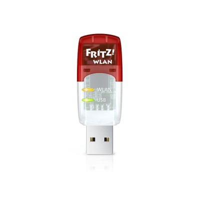 Fritz! wlan stick tarjeta red wifi ac430 usb