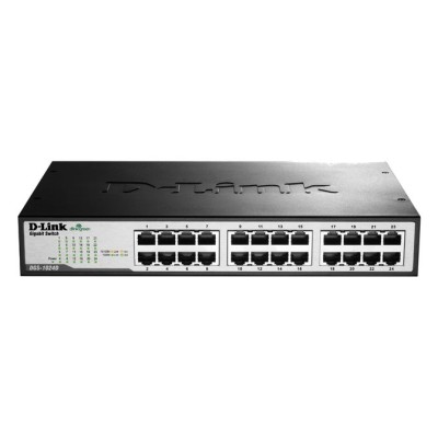 Switch D-Link DGS-1024D 24 Puertos/ RJ-45 Gigabit 10/100/1000