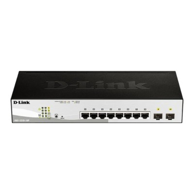 Switch D-Link DGS-1210-10P 10 Puertos/ RJ-45 Gigabit