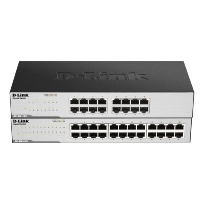 Switch D-Link GO-SW-24G 24 Puertos/ Gigabit 10/100/1000