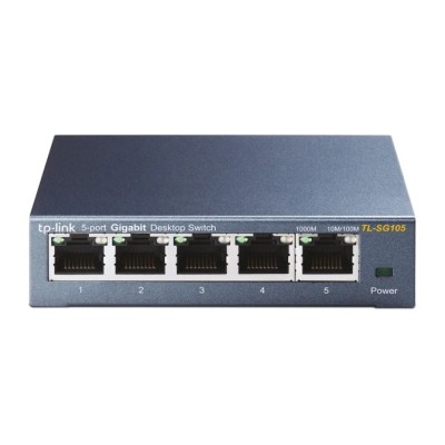 Switch TP-Link TL-SG105 5 Puertos/ RJ-45 10/100/1000