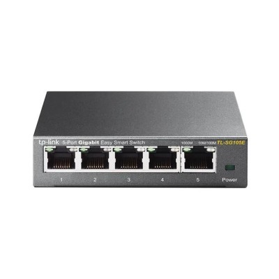 Switch TP-Link Easy Smart TL-SG105E 5 Puertos/ RJ-45 10/100/1000