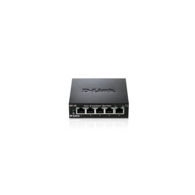 D-link des-105 switch 5x10/100mbps metal