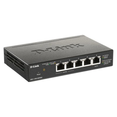 D-link dgs-1100-05pdv2 switch 5xgb poe 1xpd (18w)