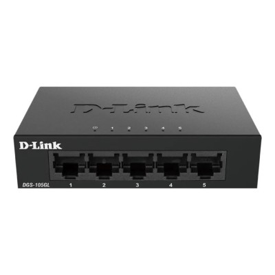 D-link dgs-105gl switch 5xgb metal plug&play