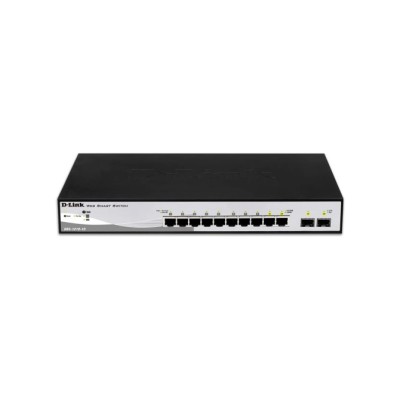 D-link dgs-1210-10/e switch 8xgb 2xsfp