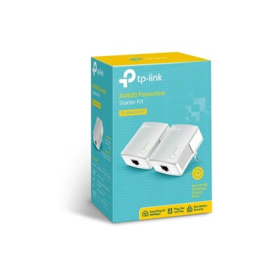 Adaptador Powerline TP-Link TL-PA4010Kit 600Mbps/ Alcance 300m/