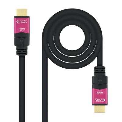 Cable HDMI 2.0 4K Nanocable 10.15.3715/ HDMI Macho - HDMI