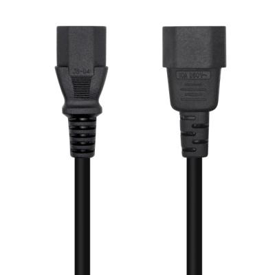 Cable Alimentación Aisens A132-0532/ IEC C13 Hembra - IEC C14