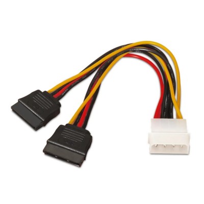 Cable Duplicador de Alimentación Aisens A131-0161/ Molex 4 PIN