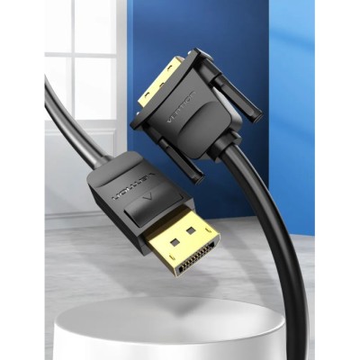 Cable Conversor Vention HAFBF/ DisplayPort Macho - DVI Macho/