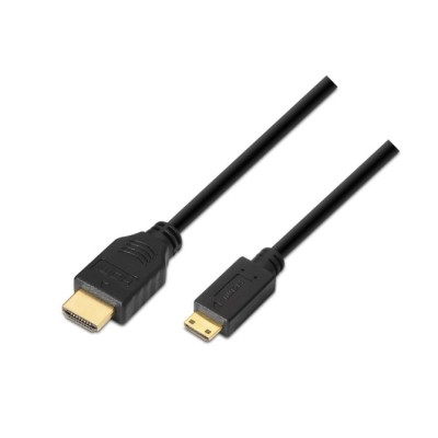 Cable HDMI Aisens A119-0115/ HDMI Macho - Mini HDMI Macho/