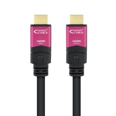 Cable HDMI 2.0 4K Nanocable 10.15.3720/ HDMI Macho - HDMI