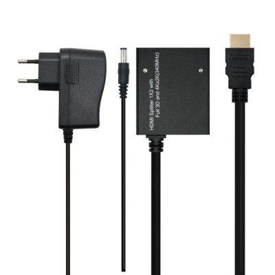 Duplicador HDMI Nanocable 10.25.3502/ HDMI Macho - 2 HDMI Hembra