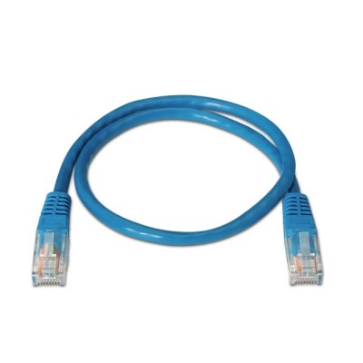 Cable de Red RJ45 UTP Aisens A133-0191 Cat.5e/ 1m/ Azul