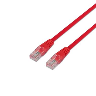 Cable de Red RJ45 UTP Aisens A135-0238 Cat.6/ 1m/ Rojo