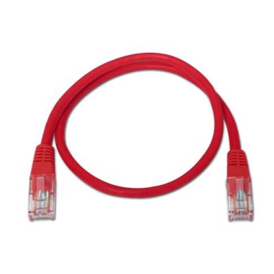 Cable de Red RJ45 UTP Aisens A135-0240 Cat.6/ 3m/ Rojo