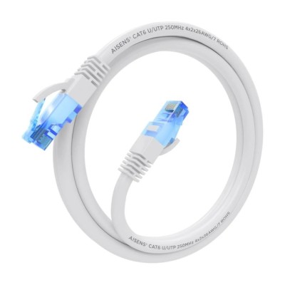 Cable de Red RJ45 AWG26 CCA UTP Aisens A135-0820 Cat.6/ 1.5m/