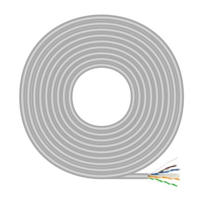 Aisens Bobina de cable RJ45 FTP Cat.6 Rigido AWG24 100 mts