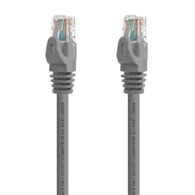 Cable de Red RJ45 UTP Aisens A145-0331 Cat.6A/ 15m/ Gris