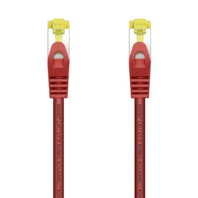 Cable de Red RJ45 SFTP Aisens A146-0468 Cat.7/ 25cm/ Rojo