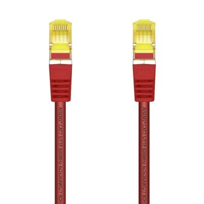 Cable de Red RJ45 SFTP Aisens A146-0468 Cat.7/ 25cm/ Rojo