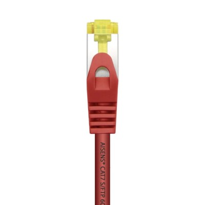 Cable de Red RJ45 SFTP Aisens A146-0471 Cat.7/ 2m/ Rojo