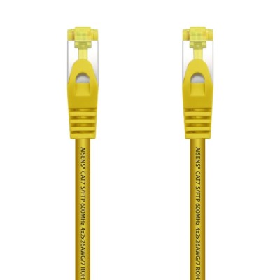 Cable de Red RJ45 SFTP Aisens A146-0474 Cat.7/ 1m/ Amarillo