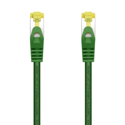 Cable de Red RJ45 SFTP Aisens A146-0480 Cat.7/ 25cm/ Verde