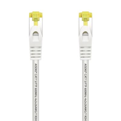 Cable de Red RJ45 SFTP Aisens A146-0491 Cat.7/ 2m/ Blanco