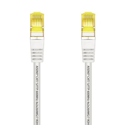 Cable de Red RJ45 SFTP Aisens A146-0491 Cat.7/ 2m/ Blanco