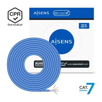 Bobina de Cable RJ45 SFTP AWG23 LSZH CPR Dca Aisens A146-0664