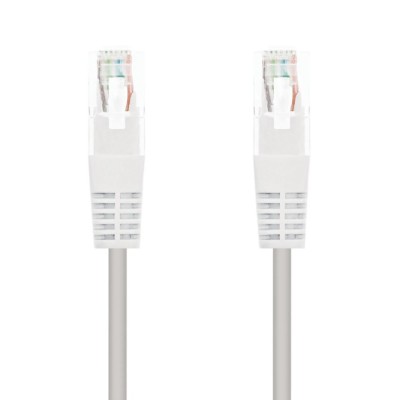 Cable de Red RJ45 UTP Nanocable 10.20.0101-W Cat.5e/ 1m/ Blanco