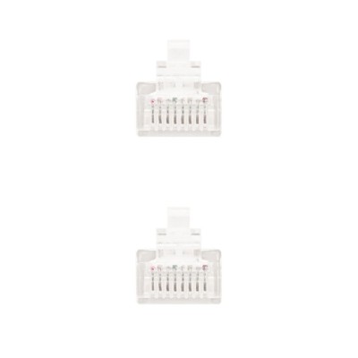 Cable de Red RJ45 UTP Nanocable 10.20.0101-W Cat.5e/ 1m/ Blanco