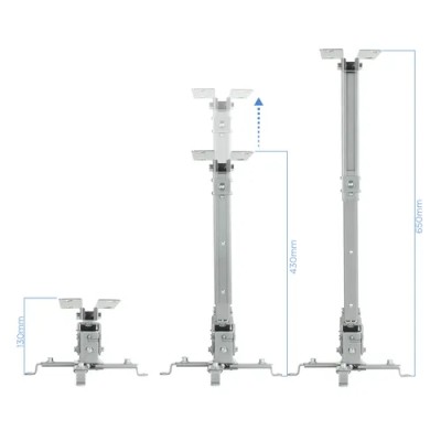 Soporte de Techo para Proyector TooQ PJ2012T-S/