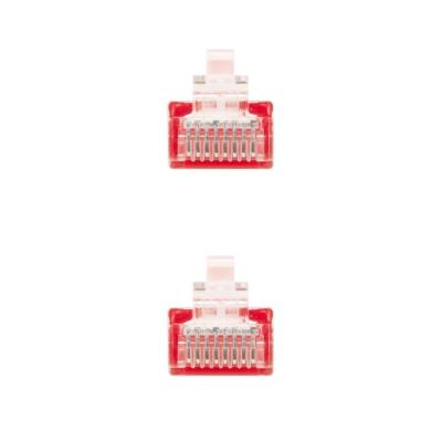 Cable de Red RJ45 UTP Nanocable 10.20.0401-R Cat.6/ 1m/ Rojo