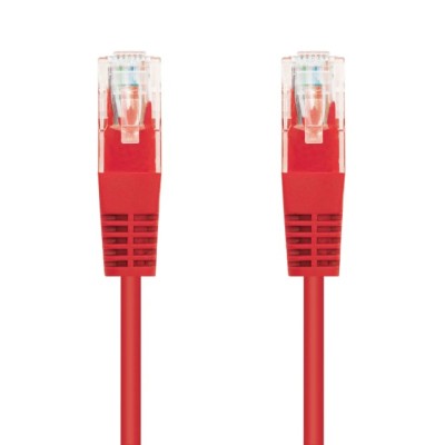 Nanocable cable red cruzado cat.5e utp rojo 1 m