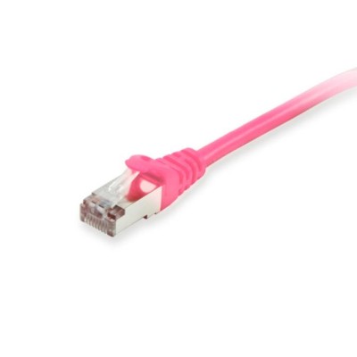 Equip 605580 cable de red Rosa 1 m Cat6 S/FTP (S-STP)