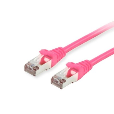 Equip 605583 cable de red Rosa 0,25 m Cat6 S/FTP (S-STP)