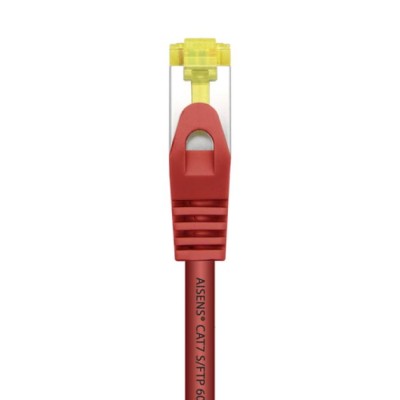 Cable de Red RJ45 SFTP Aisens A146-0470 Cat.7/ 1m/ Rojo